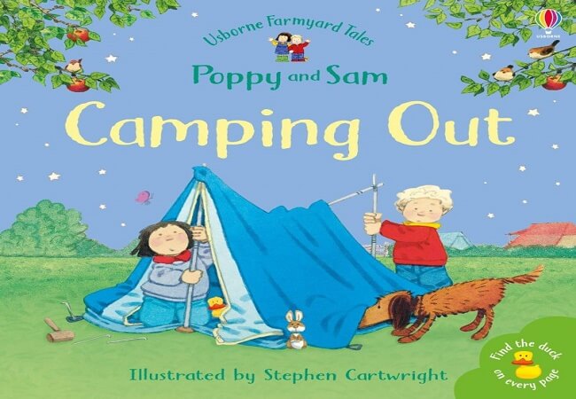 Cuốn sách cho bé "Camping Out"