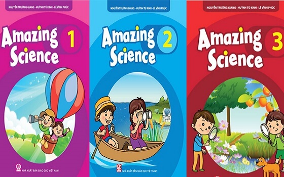 Sách Amazing Science 1,2,3