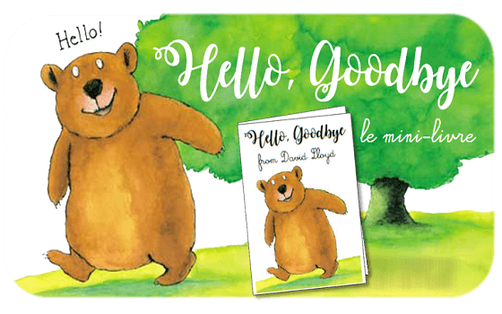 Sách tiếng Anh cho trẻ mẫu giáo học cách chào hỏi (Hello, goodbye)