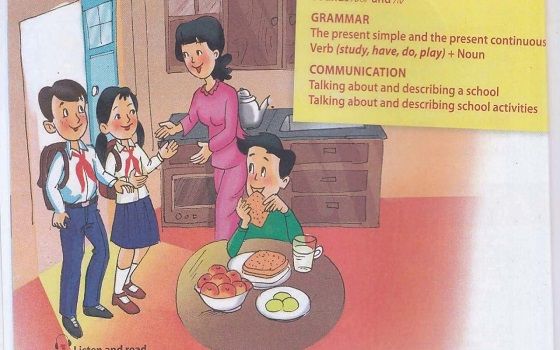 Luyện nghe tiếng anh lớp 6  - Unit 1: My new school