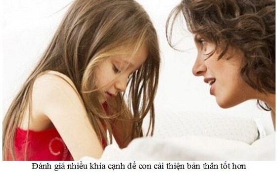 Đánh giá nhiều khía cạnh để con lắng nghe