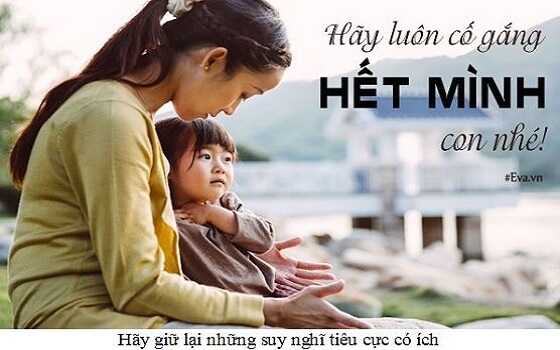 Giữ lại những suy nghĩ tiêu cực