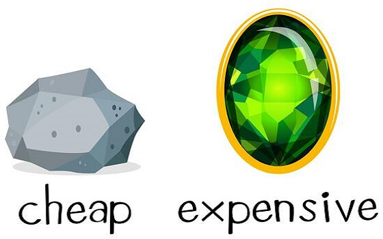 từ vựng đắt-rẻ