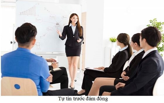 tự tin trước đám đông