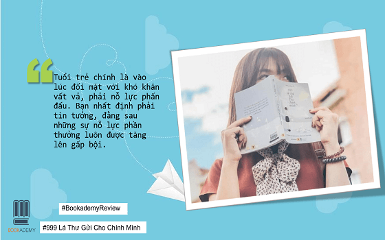 999 bức thư gửi cho chính mình - Đừng bao giờ buông bỏ dũng khí