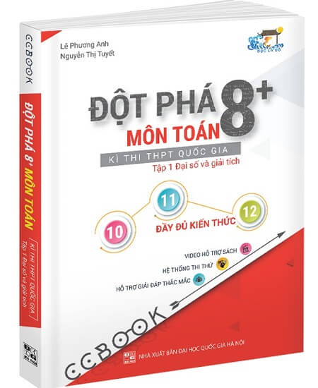 Đột phá 8+ kì thi THPT quốc gia môn Toán - Tập 1: Đại số và giải tích