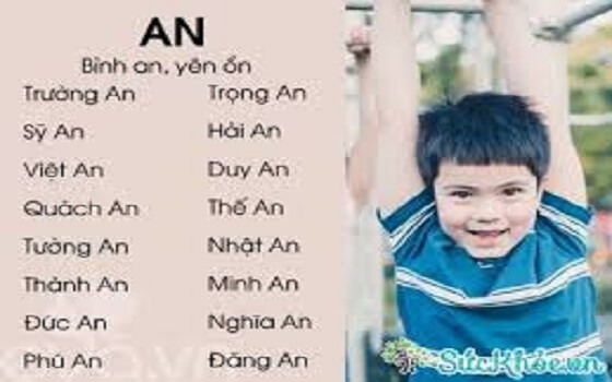 Cách đặt tên con trai