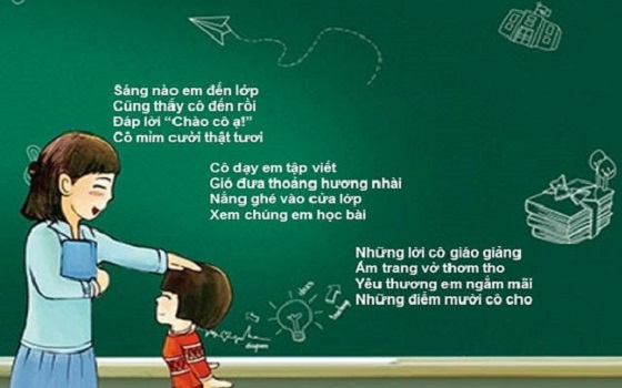Gửi những lời chúc tới thầy cô giáo