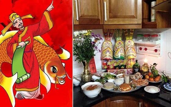 Cuối năm cúng táo quân
