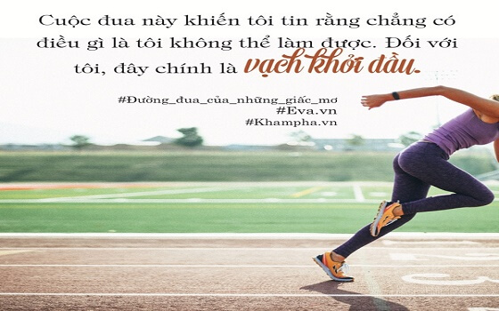 đường đua của những giấc mơ tưoi đẹp