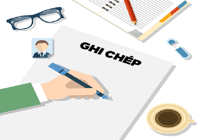 Sử dụng giấy note rời