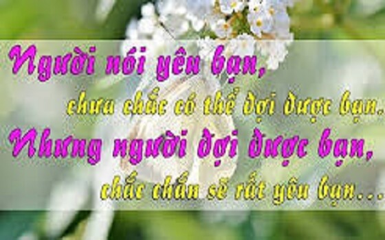 Người thương bạn thật sự là người như thế nào