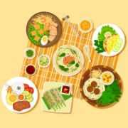 tiếng anh các món ăn