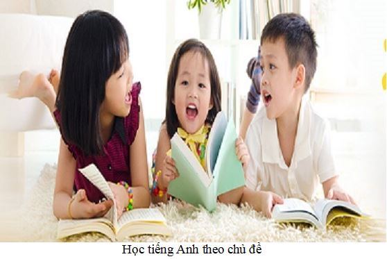 cho bé học tiếng anh theo chủ đề