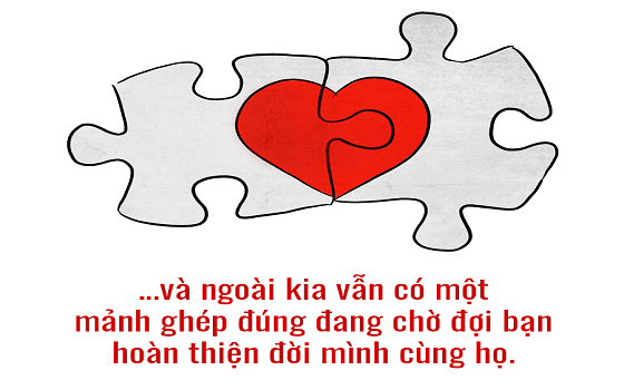 Phải đi tìm mảnh ghép cho chính mình