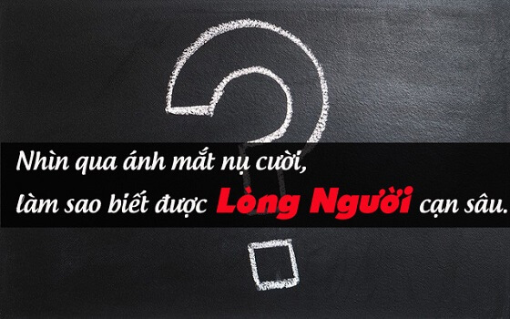 Vẽ người vẽ mặt, khó vẽ xương, biết người biết mặt khó biết lòng