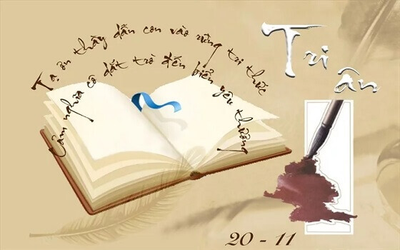 Ngày 20/11: Những bài văn hay và xúc động viết về thầy cô, giáo