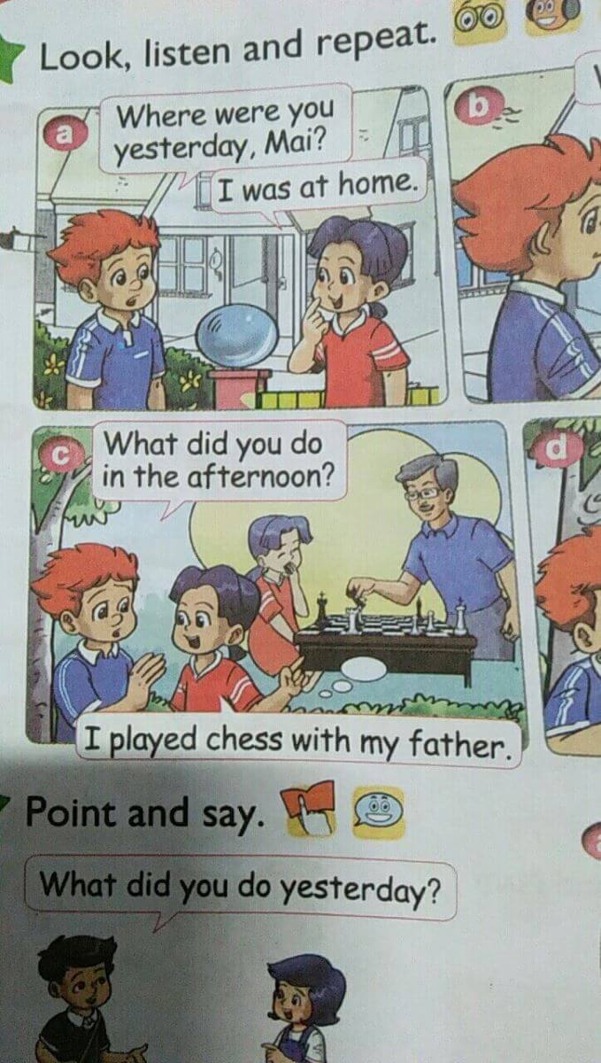 tiếng anh lớp 4 tập 1 unit 10