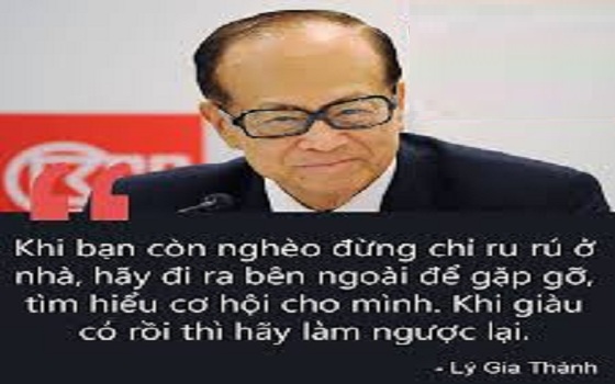 Tỷ phú Lý Gia Thành và bí quyết kinh doanh
