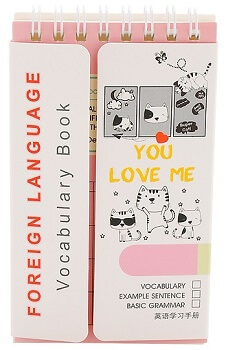 Sổ tay từ vựng 120 trang-Mẫu ngẫu nhiên