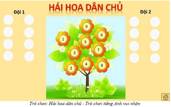  Trò chơi: Hái hoa dân chủ