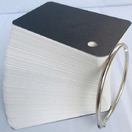 Ưu đãi 100 Thẻ Flashcard Trắng Học Tiếng Anh Kèm Khoen Bìa Với Giá Cực Kỳ Rẻ